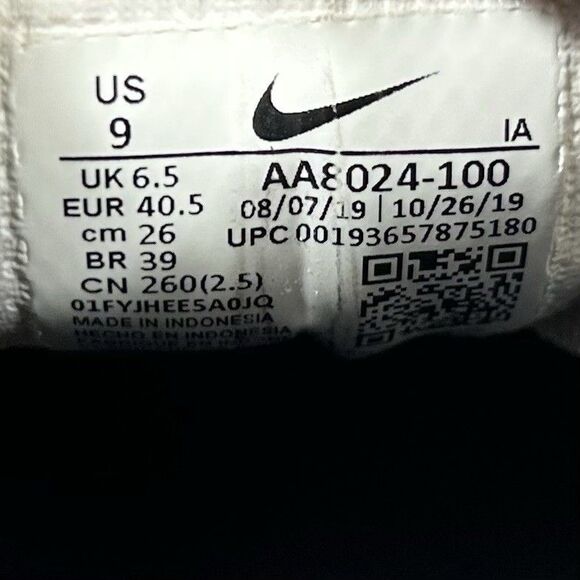 Nike Air Zoom Prestige HC AA8024-100 Women’s Size 9 Light Orewood Tan Shoes Used - Picture 11 of 11